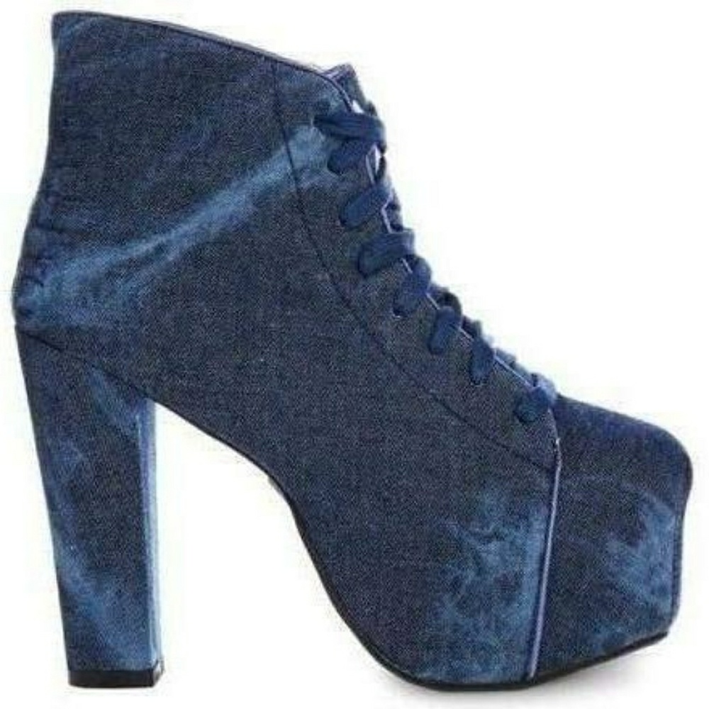 YRU Finale Tye Dye Platform Boot NIB FEET JEANS 😎